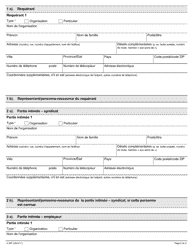 Forme A-35 Requete Relative a La Derogation En Raison De Convictions Religieuses - Ontario, Canada (French), Page 2
