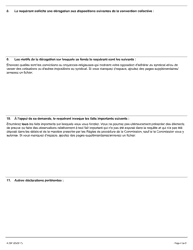 Forme A-35 Requete Relative a La Derogation En Raison De Convictions Religieuses - Ontario, Canada (French), Page 4