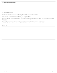 Form A-41 Application Regarding Employee Status - Ontario, Canada, Page 4