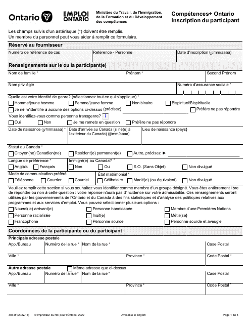 Forme 3034F  Printable Pdf