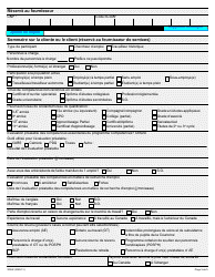 Forme 3034F Competences+ Ontario Inscription Du Participant - Ontario, Canada (French), Page 3