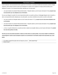 Forme A-18 Reponse/Intervention - Requete Relative Au Droit D&#039;acces - Ontario, Canada (French), Page 6