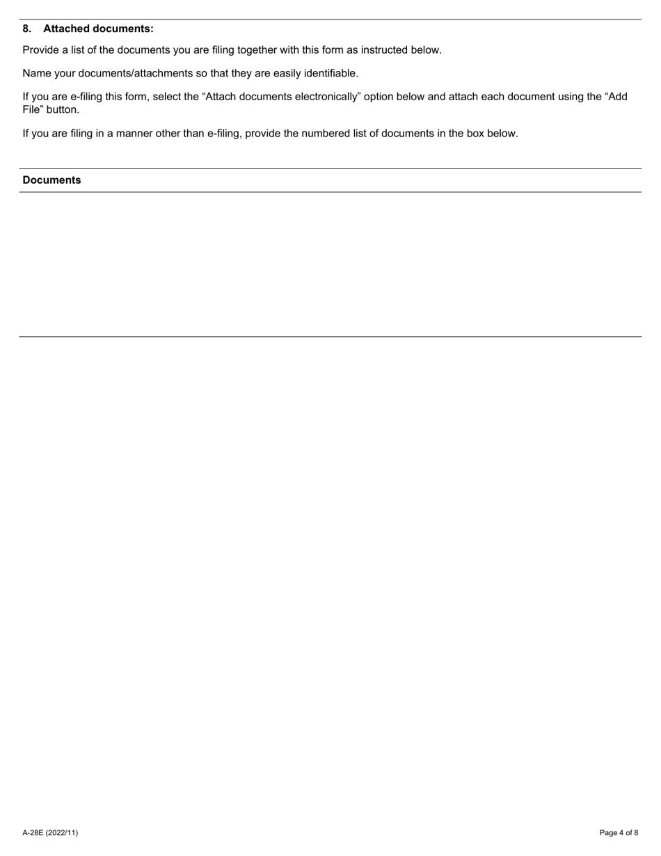 Form A-28 Response / Intervention - Application for Consent to Institute Prosecution - Ontario, Canada, Page 4