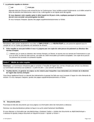 Forme A-114 Requete En Revision - Ontario, Canada (French), Page 4