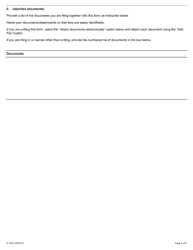 Form A-101 Application Under Section 6, 9, 10, 11, 18 or 23 of the Ambulance Services Collective Bargaining Act, 2001 - Ontario, Canada, Page 4