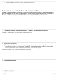 Form A-21 Application for Declaration Concerning Status of Successor Trade Union - Ontario, Canada, Page 4