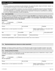 Forme A-134 Requete En Revision D&#039;un Avis De Contravention - Ontario, Canada (French), Page 2