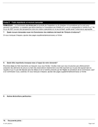 Forme A-134 Requete En Revision D&#039;un Avis De Contravention - Ontario, Canada (French), Page 4