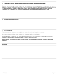 Forme A-88 Reponse/Intervention - Renvoi D&#039;un Grief a L&#039;arbitrage - Ontario, Canada (French), Page 3