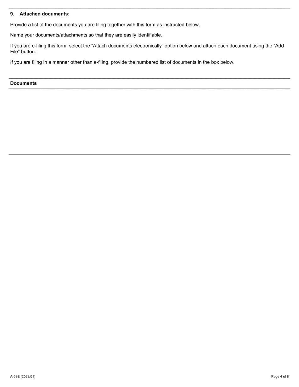 Form A-68 Response / Intervention - Application for Suspension of Inspectors Order - Ontario, Canada, Page 4