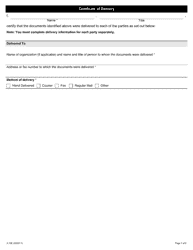 Form A-12 Response/Intervention - Application for Termination of Bargaining Rights Under Section 64, 65 or 66 of the Act - Ontario, Canada, Page 7