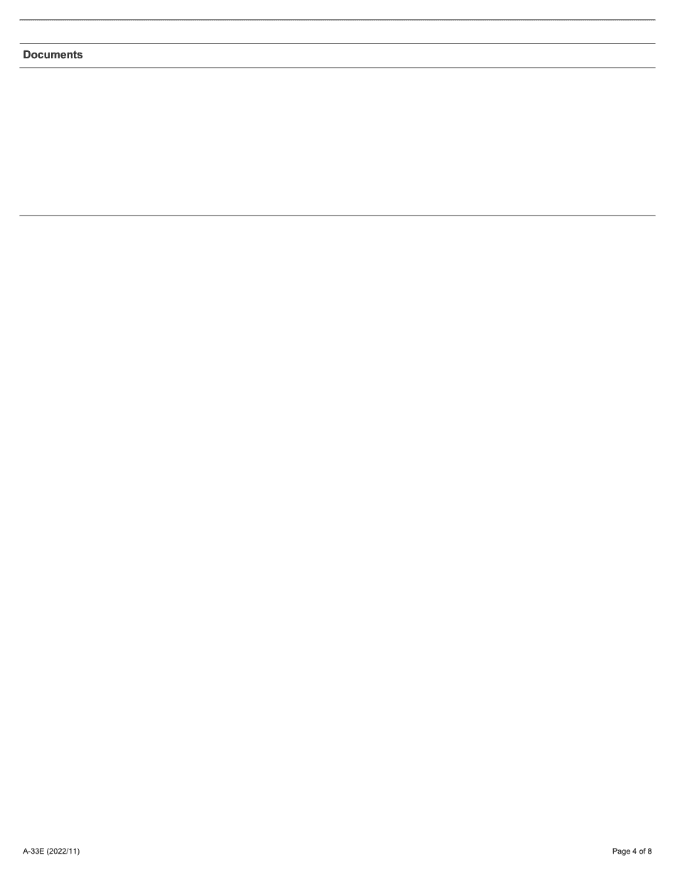 Form A-33 Application Under Section 96 of the Act (Unfair Labour Practice) - Ontario, Canada, Page 4