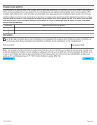 Forme 1977F Demande D&#039;emploi Inspecteur De La Sante Et De La Securite Au Travail - Construction - Ontario, Canada (French), Page 6