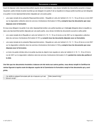 Forme A-102 Ponse/Intervention - Requete En Vertu De L&#039;article 6, 9, 10, 11, 18 Ou 23 De La Loi De 2001 Sur La Negociation Collective Dans Les Services D&#039;ambulance - Ontario, Canada (French), Page 6