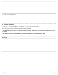 Form A-22 Response/Intervention - Application for Declaration Concerning Status of Successor Trade Union - Ontario, Canada, Page 4
