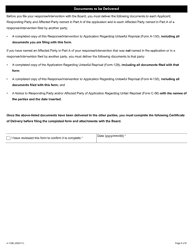 Form A-130 Response/Intervention - Application Regarding Unlawful Reprisal - Ontario, Canada, Page 6
