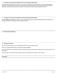 Form A-17 Application for Right of Access - Ontario, Canada, Page 4