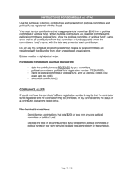 Report of Receipts and Expenditures for Candidate Committees Principal Campaign Committees - Minnesota, Page 10