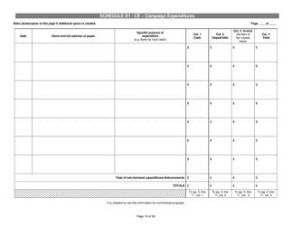 Report of Receipts and Expenditures for Candidate Committees Principal Campaign Committees - Minnesota, Page 19