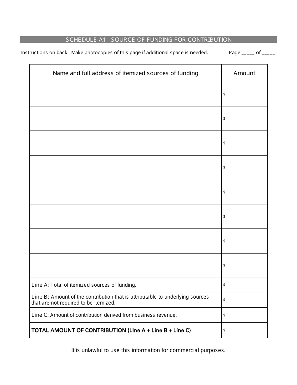 Disclosure Statement for Corporations and Other Unregistered Associations Contributing to Independent Expenditure Committees and Funds - Minnesota, Page 3