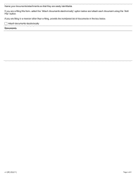 Form A-129 Application Regarding Unlawful Reprisal - Ontario, Canada, Page 4