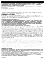 Forme A-129 Requete Relative a DES Represailles Illicites - Ontario, Canada (French), Page 5