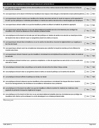 Forme 1932F Evaluation Du Programme De Formation a L&#039;intention DES Superviseurs - Ontario, Canada (French), Page 4