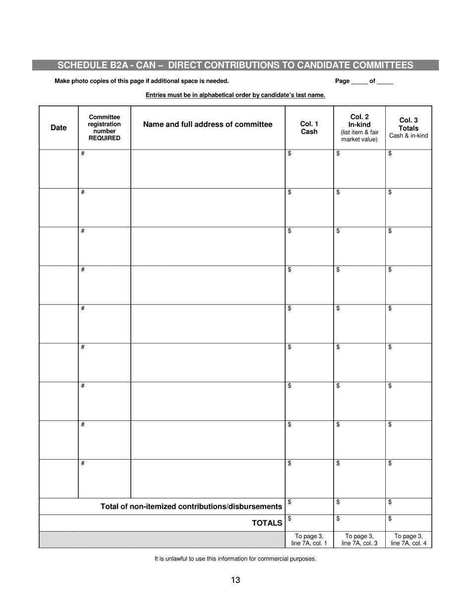 Report of Receipts and Expenditures for Political Party Units - Minnesota, Page 13
