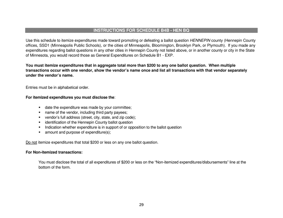Report of Receipts and Expenditures for Political Party Units - Minnesota, Page 29