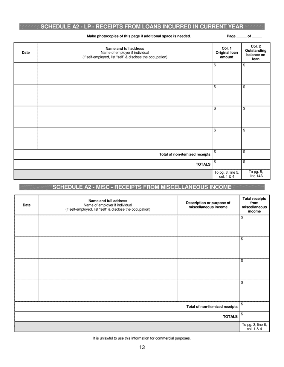 Report of Receipts and Expenditures for Independent Expenditure Committees and Funds - Minnesota, Page 13
