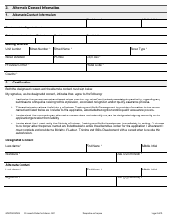 Form 2027E Supporting Ontario&#039;s Safe Employers (Sose) Chief Prevention Officer (Cpo) Employer Recognition Application - Ontario, Canada, Page 8
