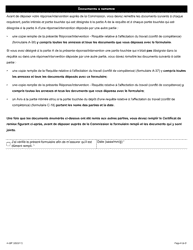 Forme A-38 Reponse/Intervention - Requete Relative a L&#039;affectation Du Travail (Conflit De Competence) - Ontario, Canada (French), Page 6