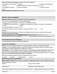 Forme ON00057F Demande D&#039;inscription Et D&#039;installation D&#039;une Source Radiologique - Ontario, Canada (French), Page 2