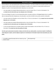 Forme A-113 Reponse/Intervention - Requete Presentee En Vertu De L&#039;article 105 Ou 141 De La Loi (Requete Visant a Determiner Si Le Reglement a Ete Enfreint Ou Non) - Ontario, Canada (French), Page 6