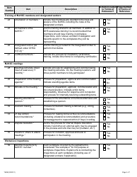Form 1938E Multi-Workplace Joint Health and Safety Committee Self-evaluation Checklist - Ontario, Canada, Page 4