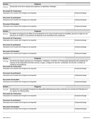 Forme 1950F Travail En Hauteur Demande Du Fournisseur De Services De Formation - Ontario, Canada (French), Page 26