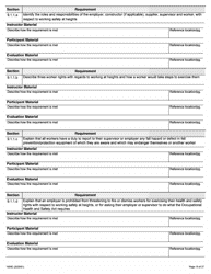 Form 1950E Working at Heights Training Provider Application - Ontario, Canada, Page 15