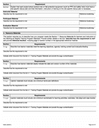 Form 1950E Working at Heights Training Provider Application - Ontario, Canada, Page 29