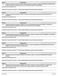 Form 1950E Working at Heights Training Provider Application - Ontario, Canada, Page 34