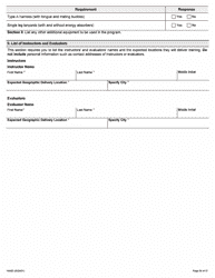 Form 1950E Working at Heights Training Provider Application - Ontario, Canada, Page 36