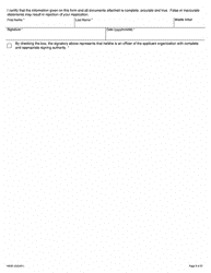 Form 1950E Working at Heights Training Provider Application - Ontario, Canada, Page 8