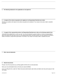 Form A-25 Response/Intervention - Application Under Section 69 and/or Subsection 1(4) of the Act (Sale of Business and/or Related Employer) - Ontario, Canada, Page 3