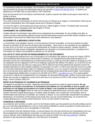 Forme A-25 Reponse/Intervention - Requete En Vertu De L&#039;article 69 Et/Ou Du Paragraphe 1 (4) De La Loi (Vente D&#039;une Entreprise Et/Ou Employeur Lie) - Ontario, Canada (French), Page 5
