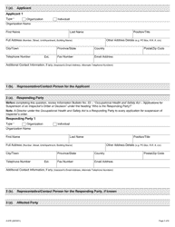 Form A-67 Application for Suspension of Inspector&#039;s Order - Ontario, Canada, Page 2