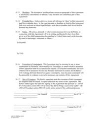 Form LACIV298 [model] Paga Settlement Agreement - County of Los Angeles, California, Page 11