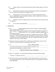 Form LACIV298 [model] Paga Settlement Agreement - County of Los Angeles, California, Page 3
