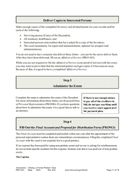 Form PRO1301 Instructions - Closing a Formal Probate Case - Minnesota, Page 11