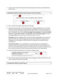 Form PRO1301 Instructions - Closing a Formal Probate Case - Minnesota, Page 7
