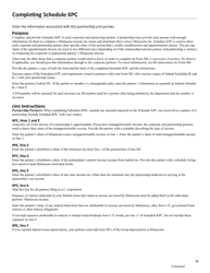 Instructions for Form M3 Partnership Return - Minnesota, Page 16