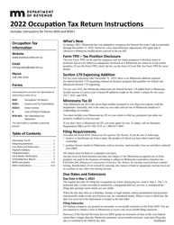 Instructions for Form M30, M30-I - Minnesota